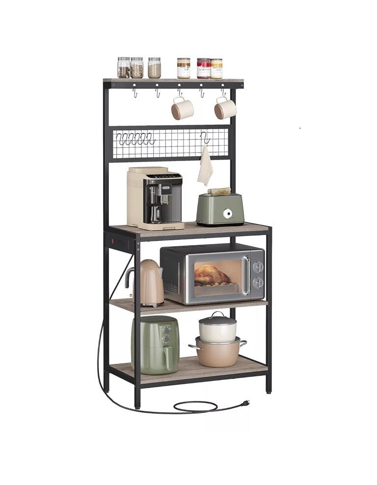 Estante Acero Vintage Rack Organizador Metal Multifuncional