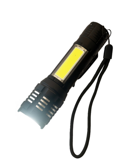 Linterna De Bolsillo Linterna Tactica Recargable Emergencia