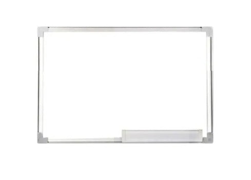 Pizarra Acrilica Pizarra Blanca Pizarra Aluminio 40cm X 60cm Blanco
