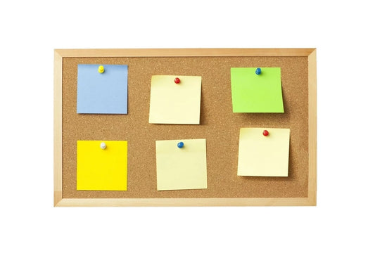 Pizarra Corcho Diario Mural Corcho Pizarra Corchos 30x20cm