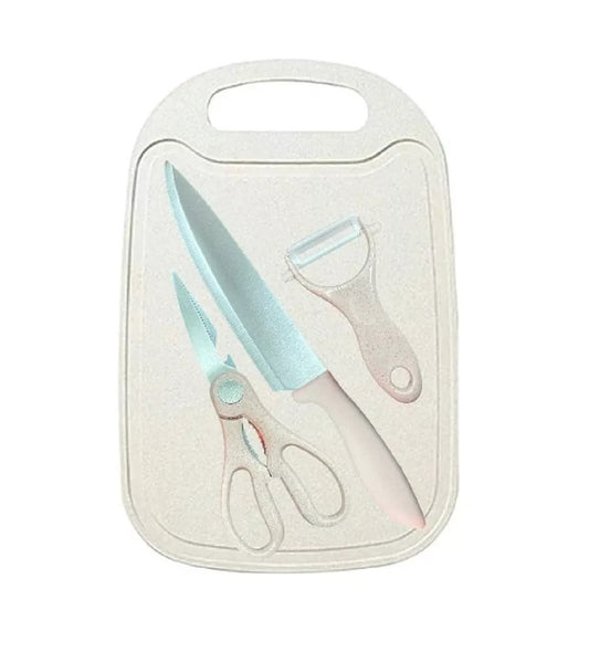 Set Tabla Para Cortar Carne Tabla De Cocina Plastica 4pzs