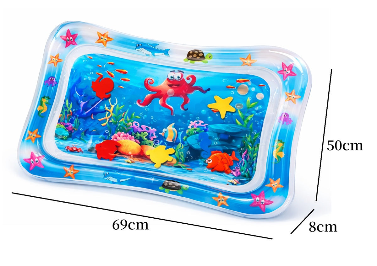 Alfombra Sensorial De Agua Piscina De Agua Inflable Bebe