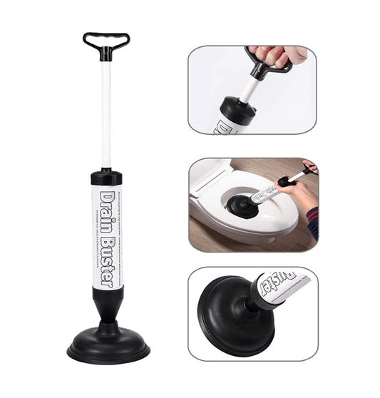 Sopapo Destapador De Desagues Wc Manual A Presion Cañeria