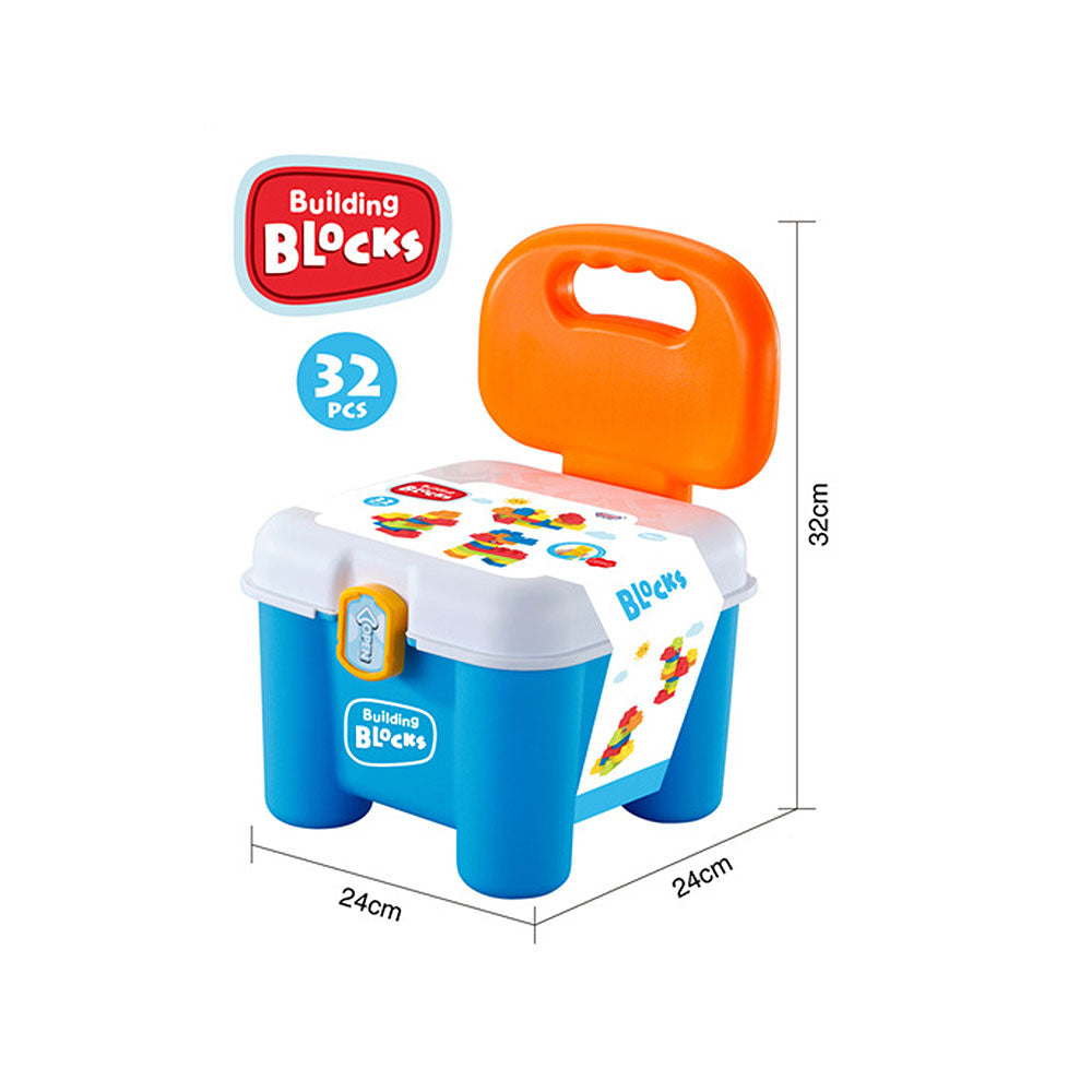 Juguete Didáctico Niños Silla Bebe Bloques, Mega Blocks 32pc