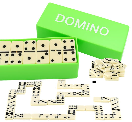 Domino Familiar Juegos De Mesa Juego Domino 28 Piezas 9mm