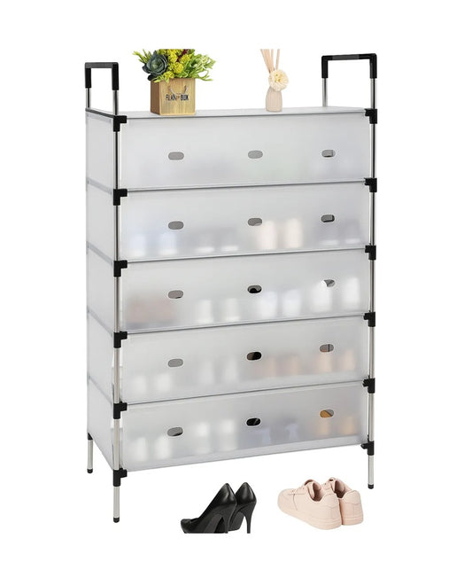Mueble Zapatero Organizador Racks Zapatero 5 Niveles Armable