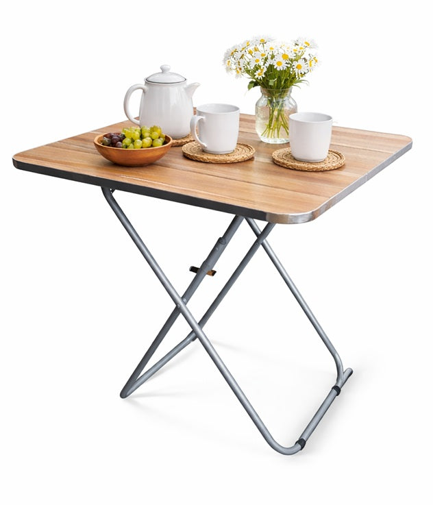 Mesa De Centro Cuadrada Auxiliar Pegable Mesa Centro 60cm