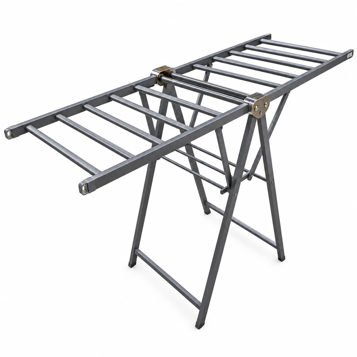 Tendedero Colgador De Ropa Plegable Ajustable Acero Inox