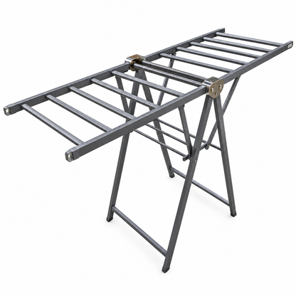 Tendedero Colgador De Ropa Plegable Ajustable Acero Inox