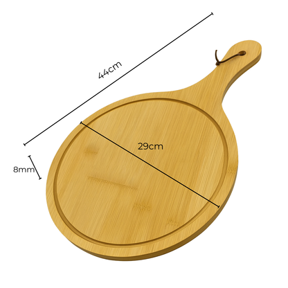 Tabla Madera Tablas Picoteo Plato De Madera Tabla Pizza 44x29cm
