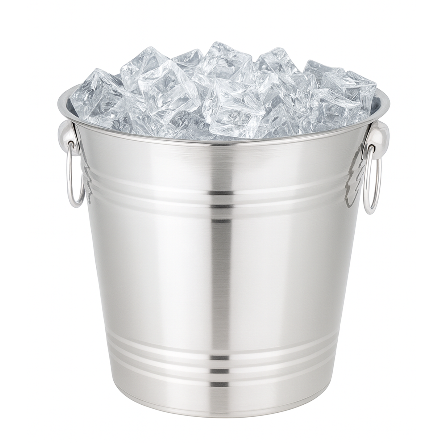 Hielera Cubetera De Acero Para Botella Latas Hielo Bar 13,5cm