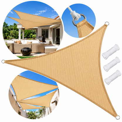 toldo Vela Sombra Toldos Vela Triangular terraza jardin 3x3x3