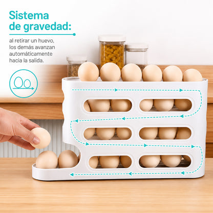 Organizador De Huevos Dispensador De Huevos Porta Huevos 26p