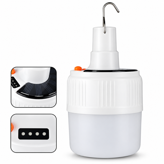Ampolleta Solar Recargable Camping Usb Emergencia Exterior