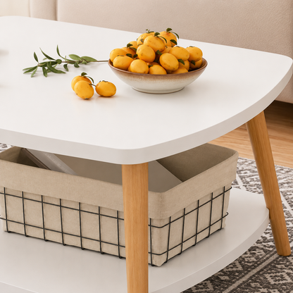 Mesa Centro 2 Niveles Mesa Auxiliar Decorativa Centro Living