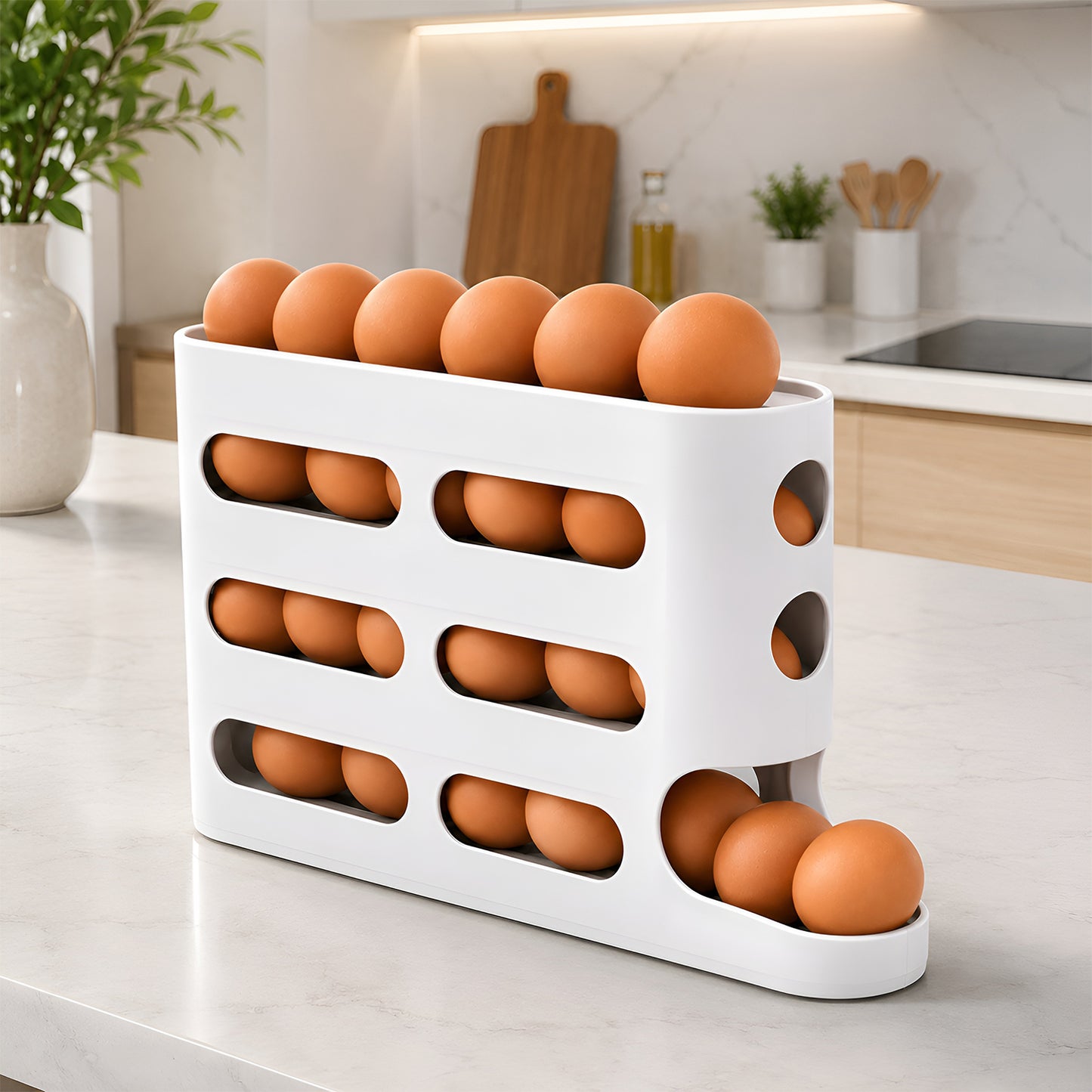 Organizador De Huevos Dispensador De Huevos Porta Huevos 26p