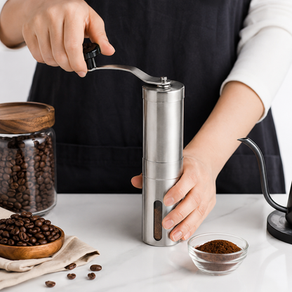 Molinillo Manual Moledor De Cafe Triturador Acero 100ml
