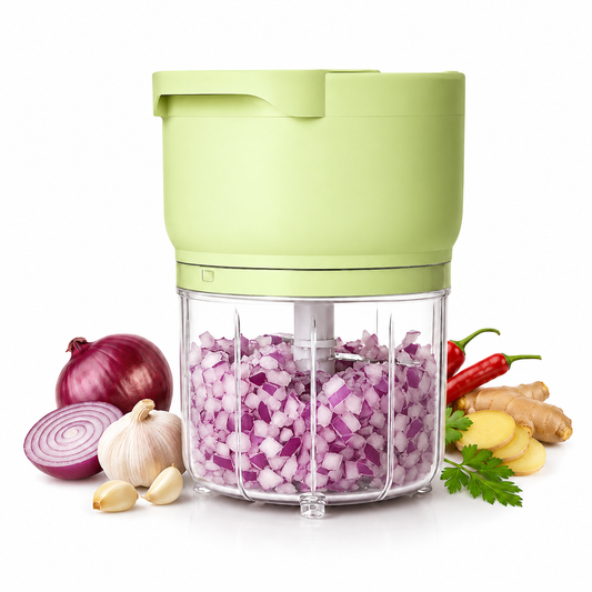 Procesador Multifuncional Alimentos Picadora Recargable 500ml