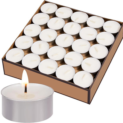Pack X50 Velas Flotantes Vela Blanca Tea Light Velas Noche