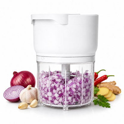 Procesador Multifuncional Alimentos Picadora Recargable 500ml