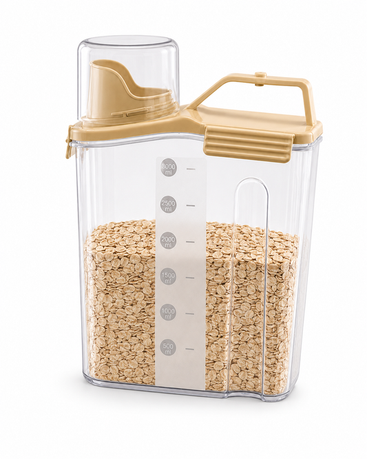 Contenedores Hermeticos Dispensador Almacenamiento 3000ml
