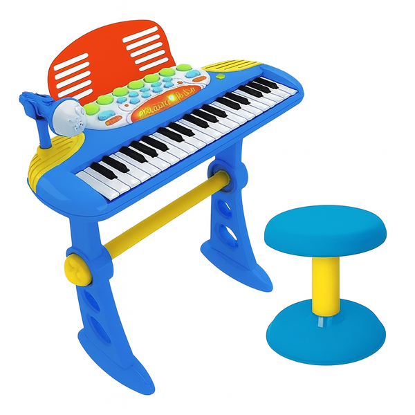 Piano Musical Infantil Teclado Musical 37teclas Soporte