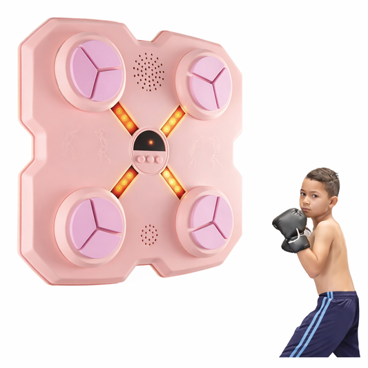 Maquina De Boxeo Inteligente Musical Luces Bluetooth Niños