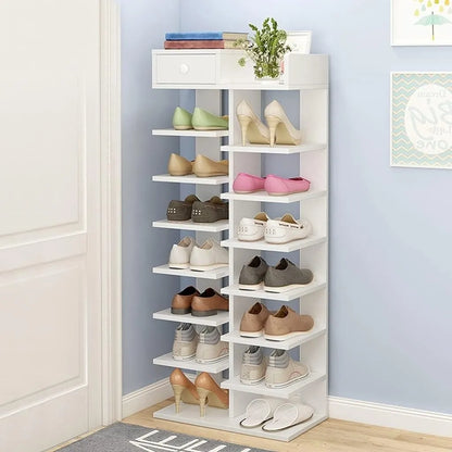 Mueble Zapatero Organizador Racks Zapatero Armable 7 Niveles