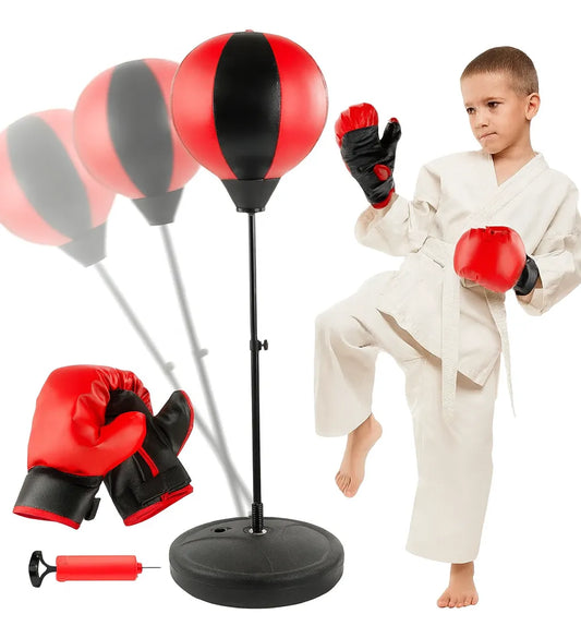 Set Boxing Para Niños Guantes De Box Guantes Entrenamiento 0
