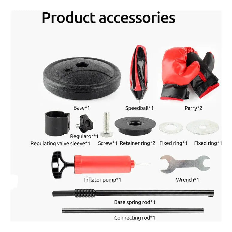 Set Boxing Para Niños Guantes De Box Guantes Entrenamiento 0