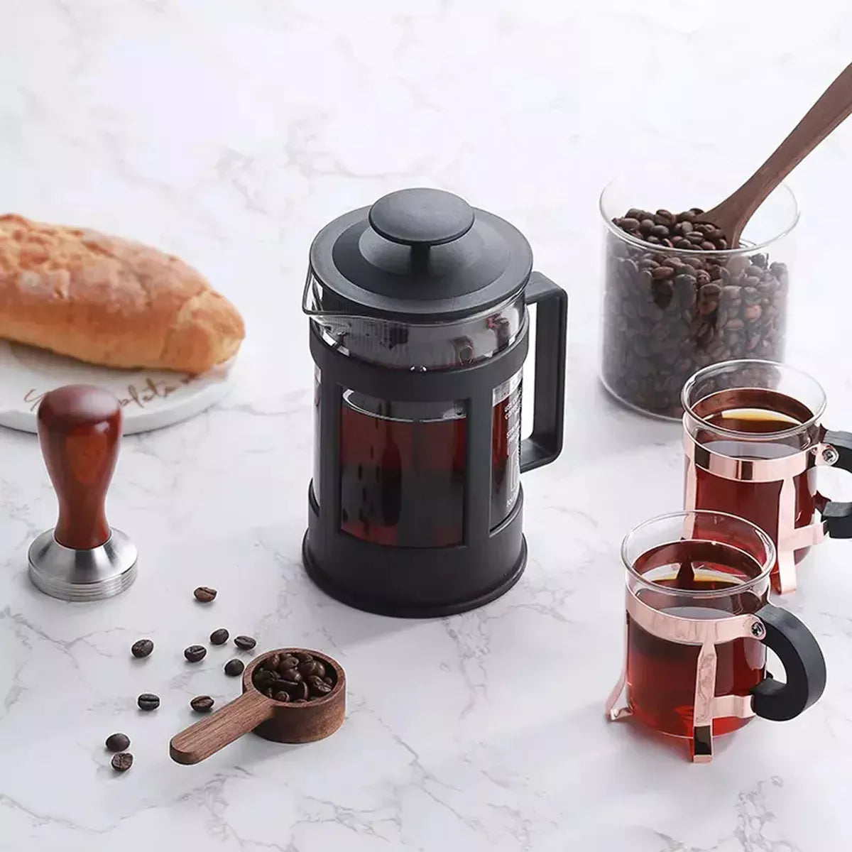 Prensa Francesa Cafetera Francesa Manual Cafe Te Mate 1000ml