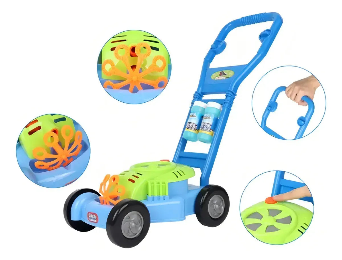 Maquina De Burbujas Carrito Lanza Burbuja Juguete Infantil