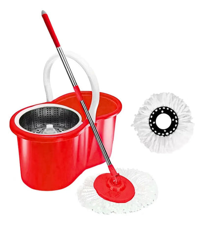 Trapeador Giratorio Mopa Para Piso Mopa Giratorio 360° Balde