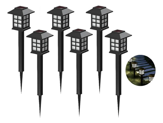 X6 Farol Solar Exterior Lamparas Solares Para Jardin Farol