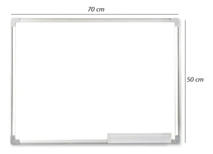 Pizarra Acrilica Pizarra Blanca Pizarra Aluminio 50x70cm