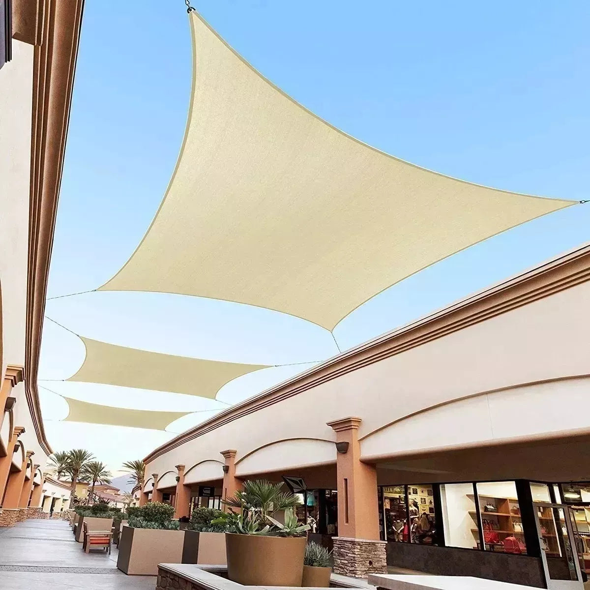 Toldo Rectangular Vela Sombreadora Toldo Impermeable 2,5x3,5