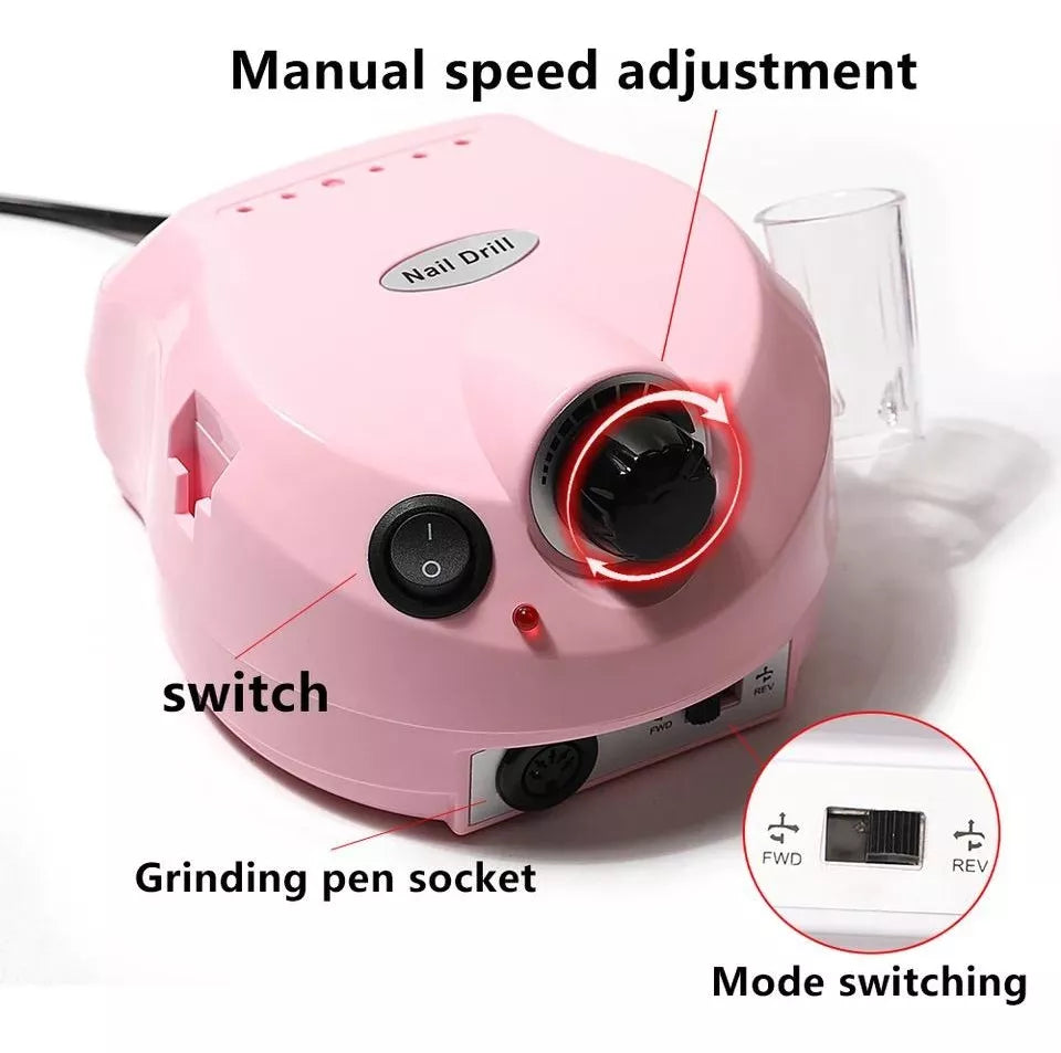 Torno Manicure Torno Para Uñas Pulidor De Uñas 35000rpm