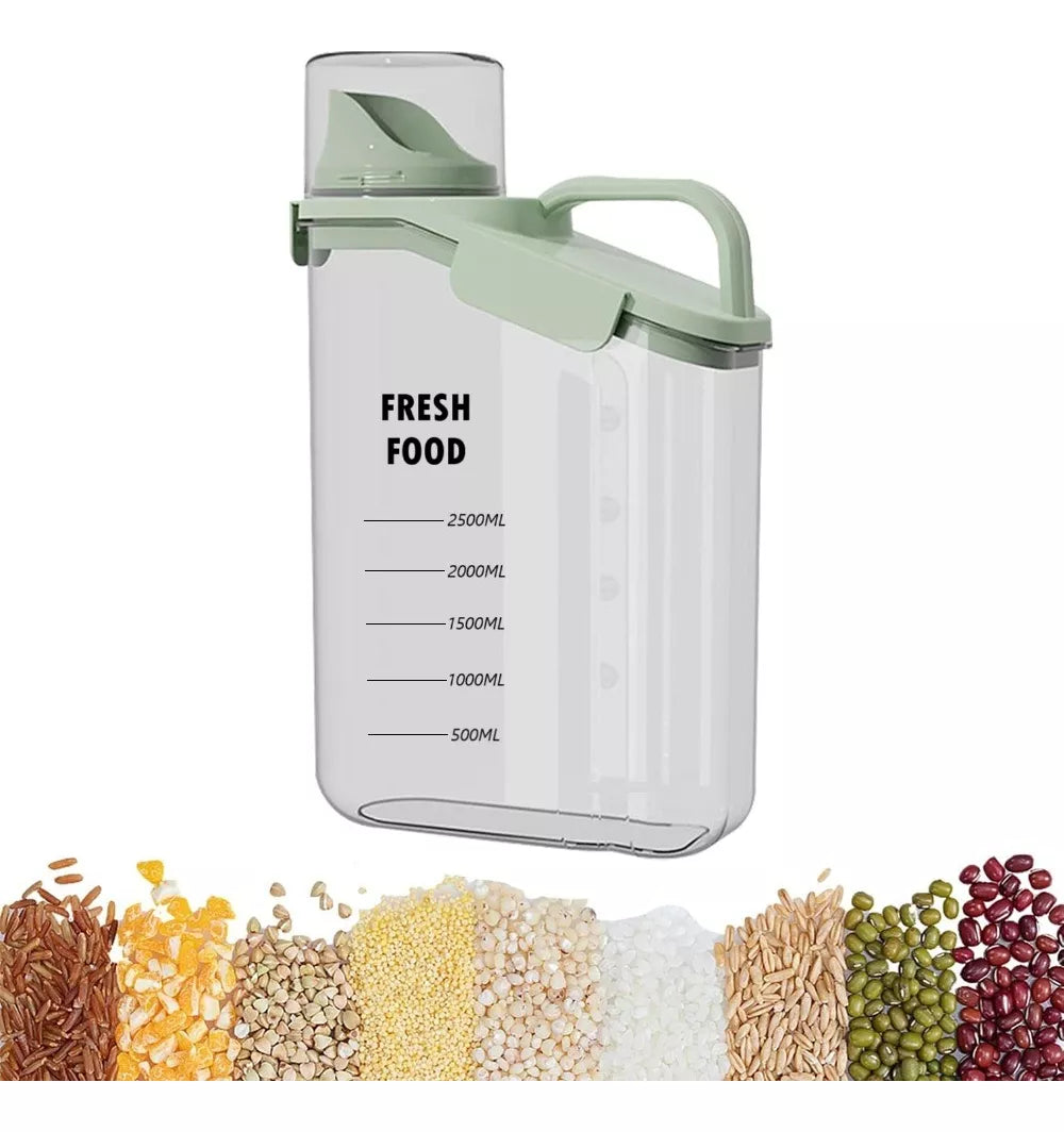 Contenedores Hermeticos Dispensador Almacenamiento 2500ml