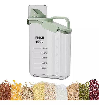 Contenedores Hermeticos Dispensador Almacenamiento 2500ml