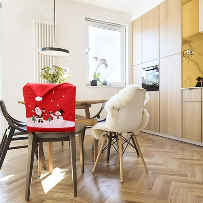 Pack Navidad Decoración Navideña Funda Silla Navidad Fundas Hogar