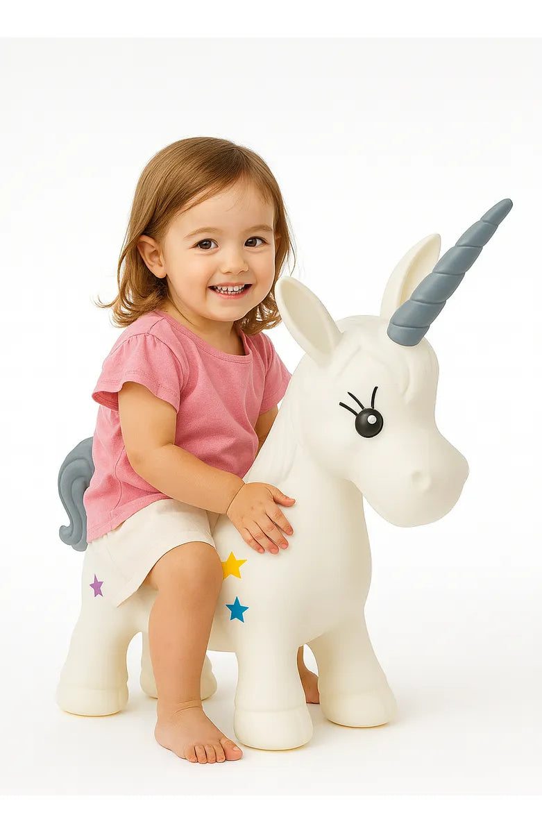 Saltarina Unicornio Saltarin De Goma Juguete Infantil Niños