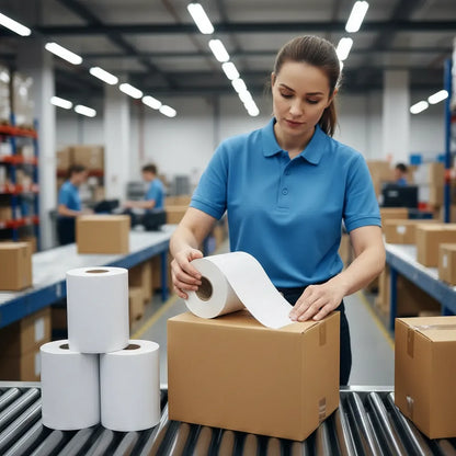 Rollo Etiqueta Termica 100x15mm Etiquetas 10x15cm 500unds