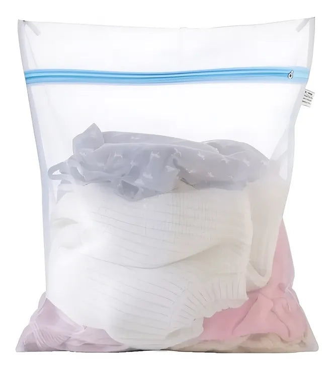 Malla Bolsa Lavado Ropa Bolsa Lavadora Ropa Delicada 40x30cm