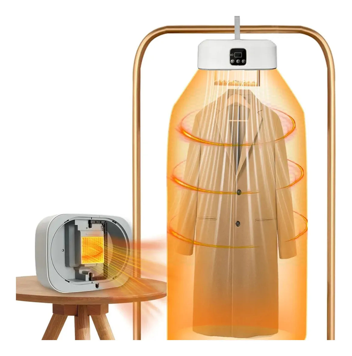Secador Portatil Ropa Tendedero Viaje Seca Aire Colgador