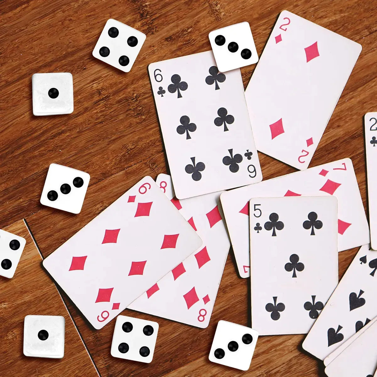 X100 Set Dados Para Juegos De Mesa Dados Blancos 15mm Blanco
