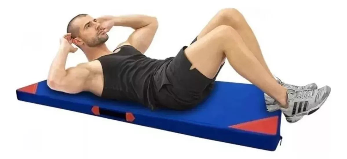 Colchoneta Deportiva Plegable Lona Oxford Ejercicios 100x49