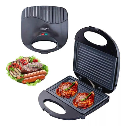 Sandwichera Grill Multiuso Sanguchera Parrillera Grill 750w