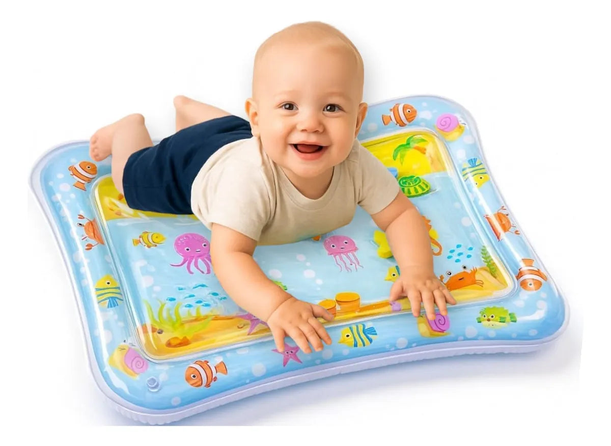 Alfombra Sensorial De Agua Piscina De Agua Inflable Bebe