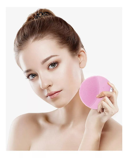 Cepillo Limpiador Exfoliador Masajeador Facial Recargable