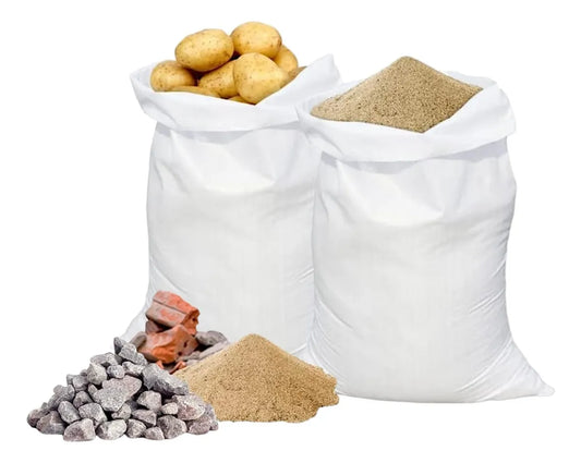 X2 Sacos De Escombros Bolsa Multiuso Extra Grandes 90x120cm